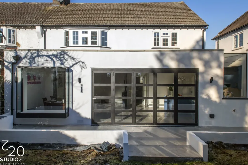 Wrap-around Extension 1 Kitchen Extensionn