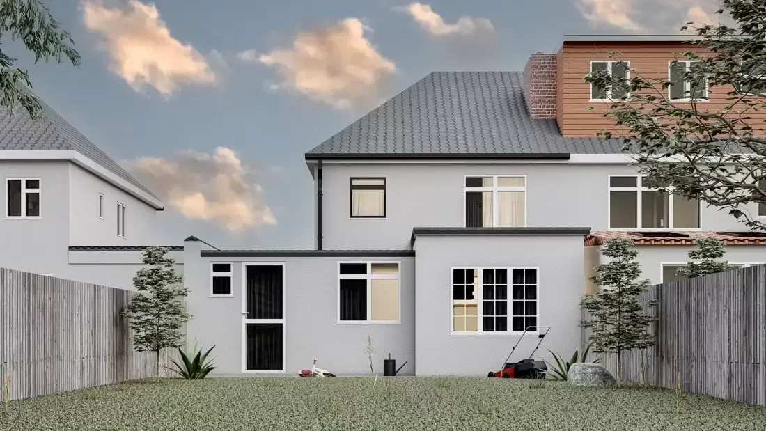 Florida Road Rear Extension London Planning Residential Architecture 1 Florida Road CR7 8EU 2