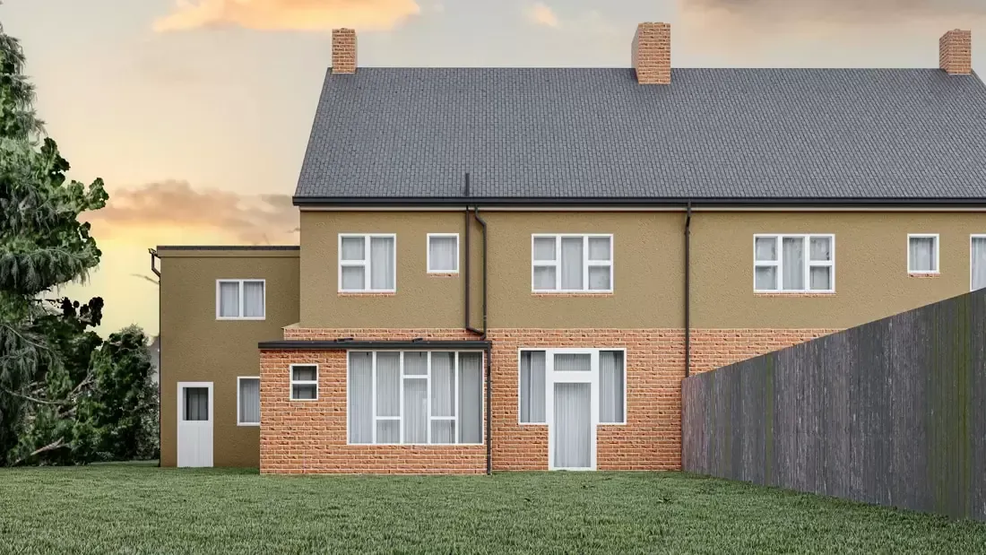 Link Lane Rear Extension London Planning Residential Architecture 1 Link Lane 1