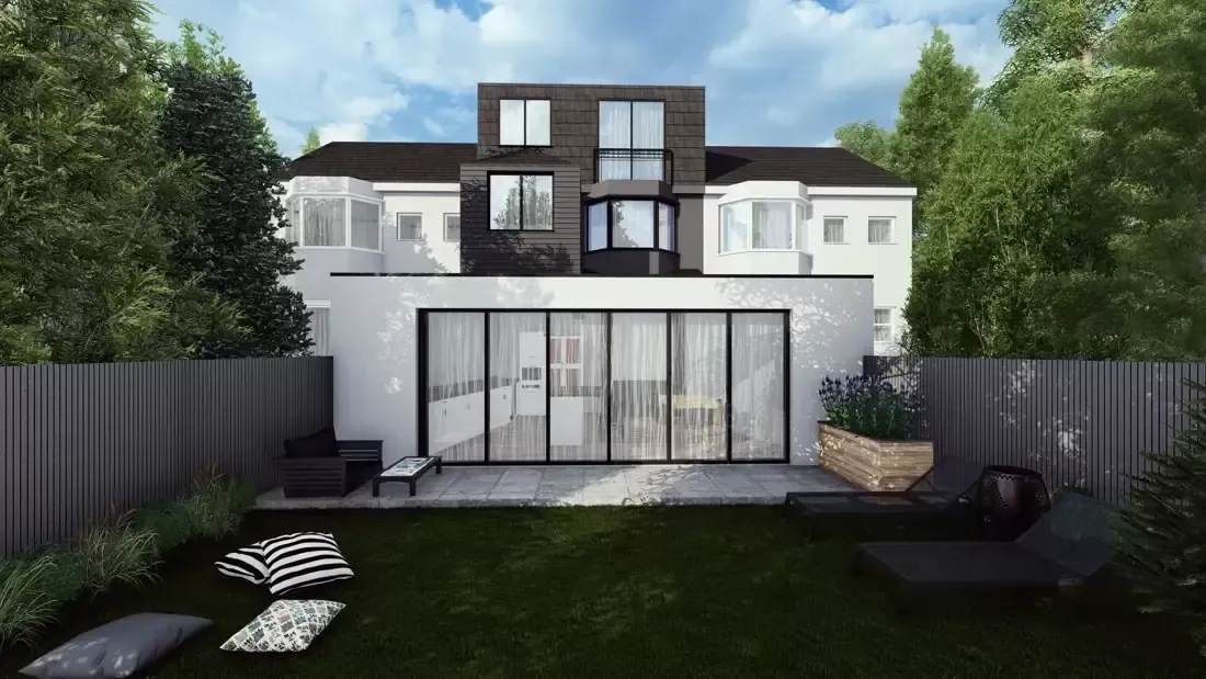 Moordown Rear Extension London Planning Residential Architecture