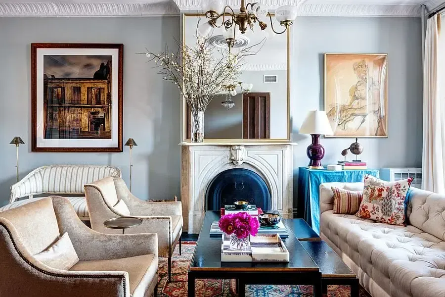 How to Integrate a Modern Victorian Living Room into Your Existing House